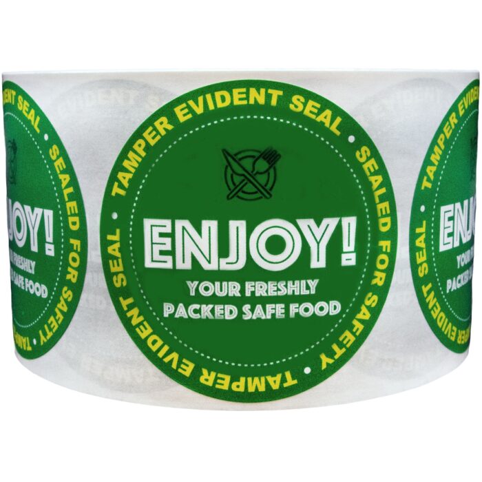 Delivery Tamper Evident Seals | Enjoy Your Freshly Packed Safe Food - Image 1