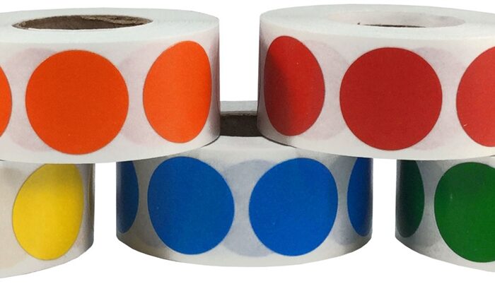 Color Code Labels Primary Bulk Pack 3/4" - Image 5
