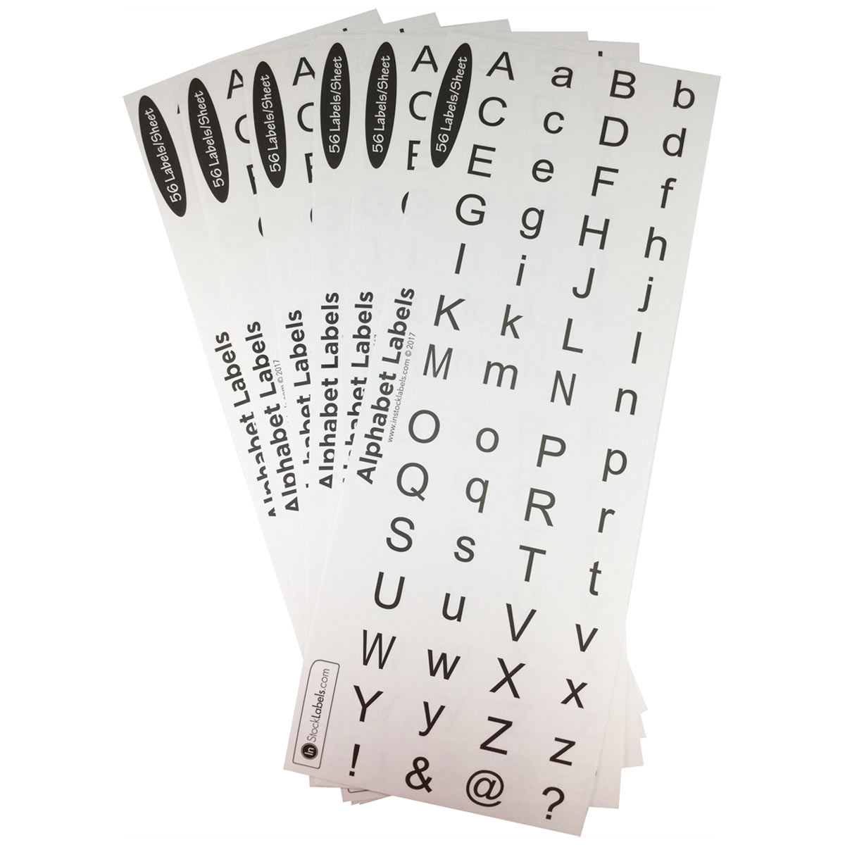 Alphabet Stickers Alphabet Stickers