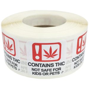 Oklahoma Contains THC Not Safe For Kids or Pets Warning Labels Oklahoma Contains THC Not Safe For Kids or Pets Warning Labels