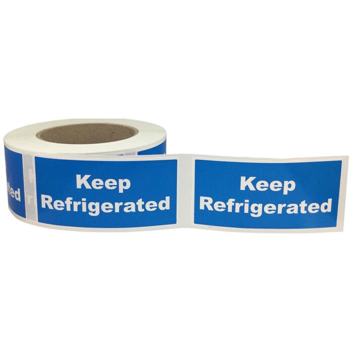 Keep Refrigerated Labels 2 x 4" - Image 2