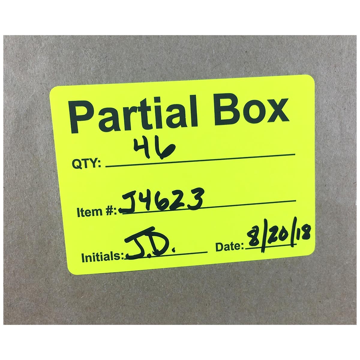 Partial Box Labels with Details 2.5" x 3.5" Partial Box Labels with Details 2.5" x 3.5"