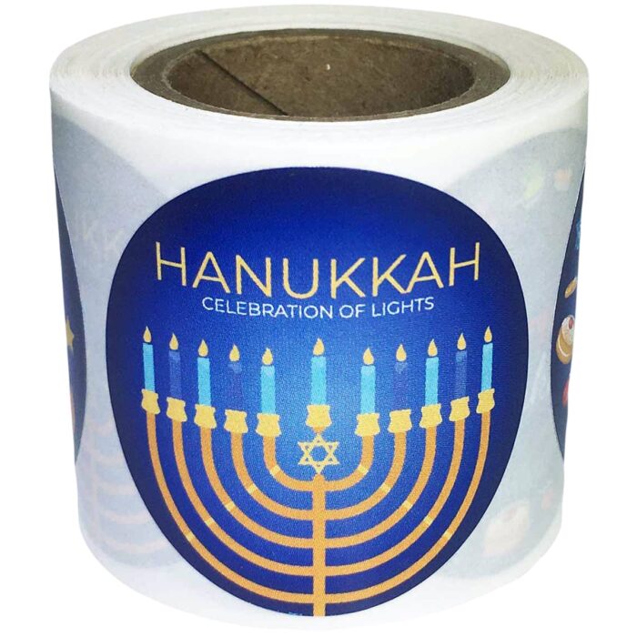 Hanukkah stickers