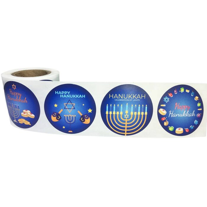 Hanukkah stickers