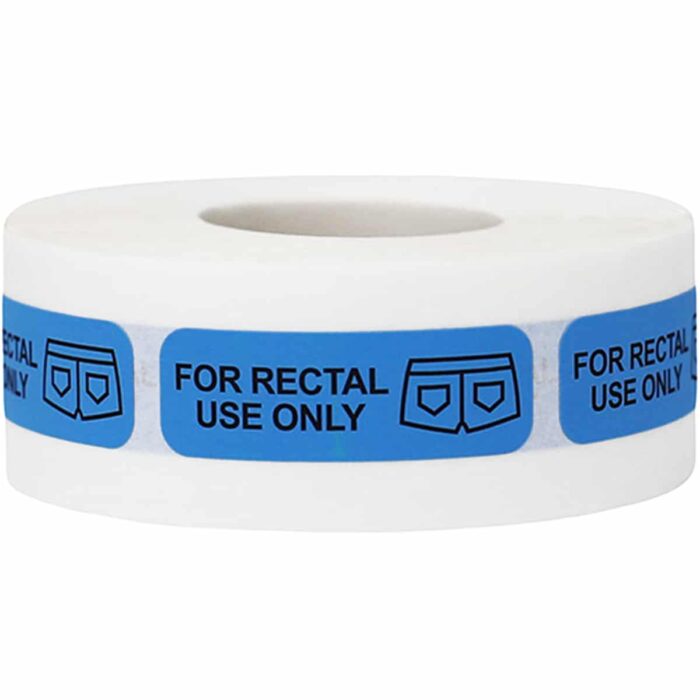 Rectal Use Only Labels