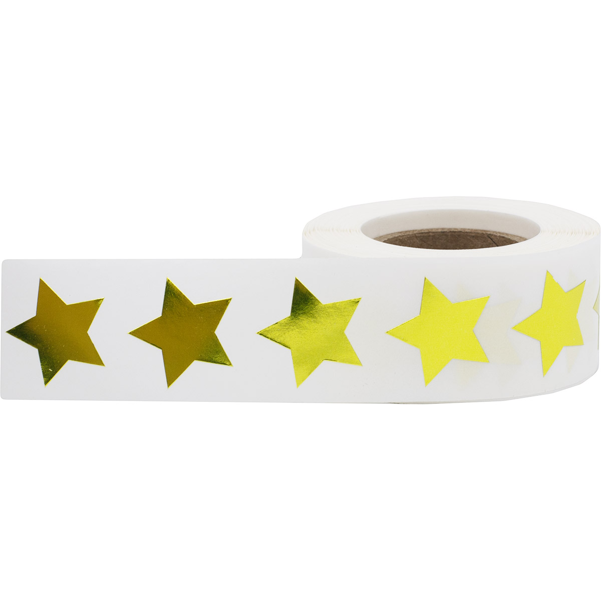 Metallic Gold Smiley Face Stickers 3/4" Metallic Gold Smiley Face Stickers 3/4"