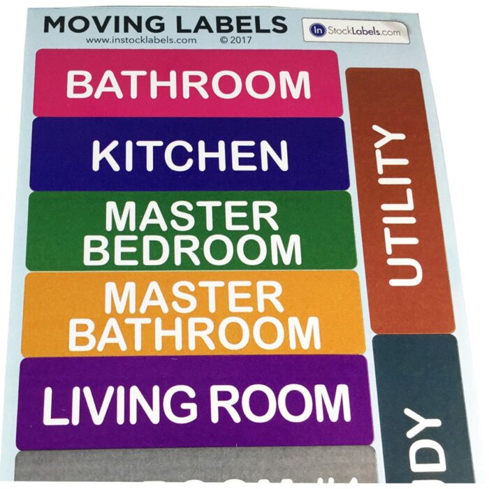 Home Moving Organization Stickers - Image 2