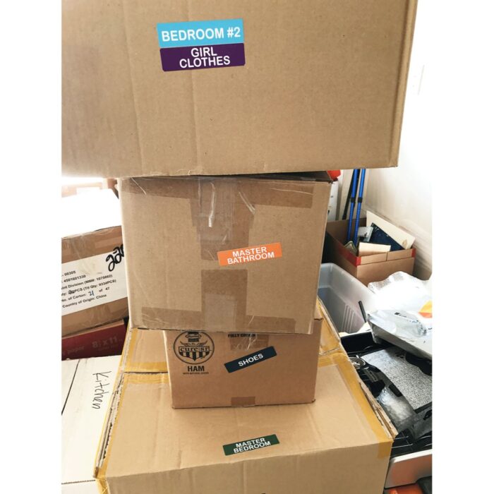 Home Moving Organization Stickers - Image 5