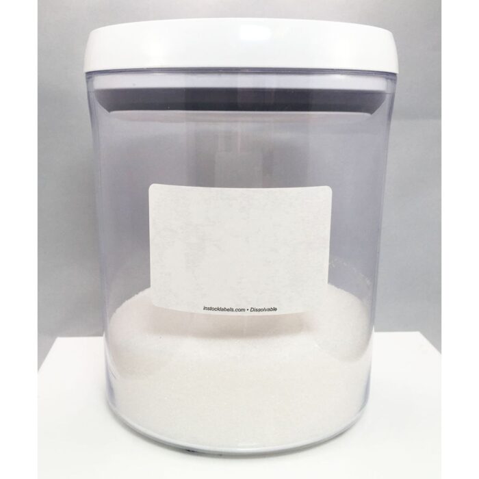 Dissolvable Blank Stickers for Food Rotation and Canning 2" x 3" - Image 5