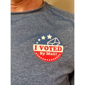 I Voted By Mail Stickers | 25 Semi-Gloss Stickers I Voted By Mail Stickers | 25 Semi-Gloss Stickers