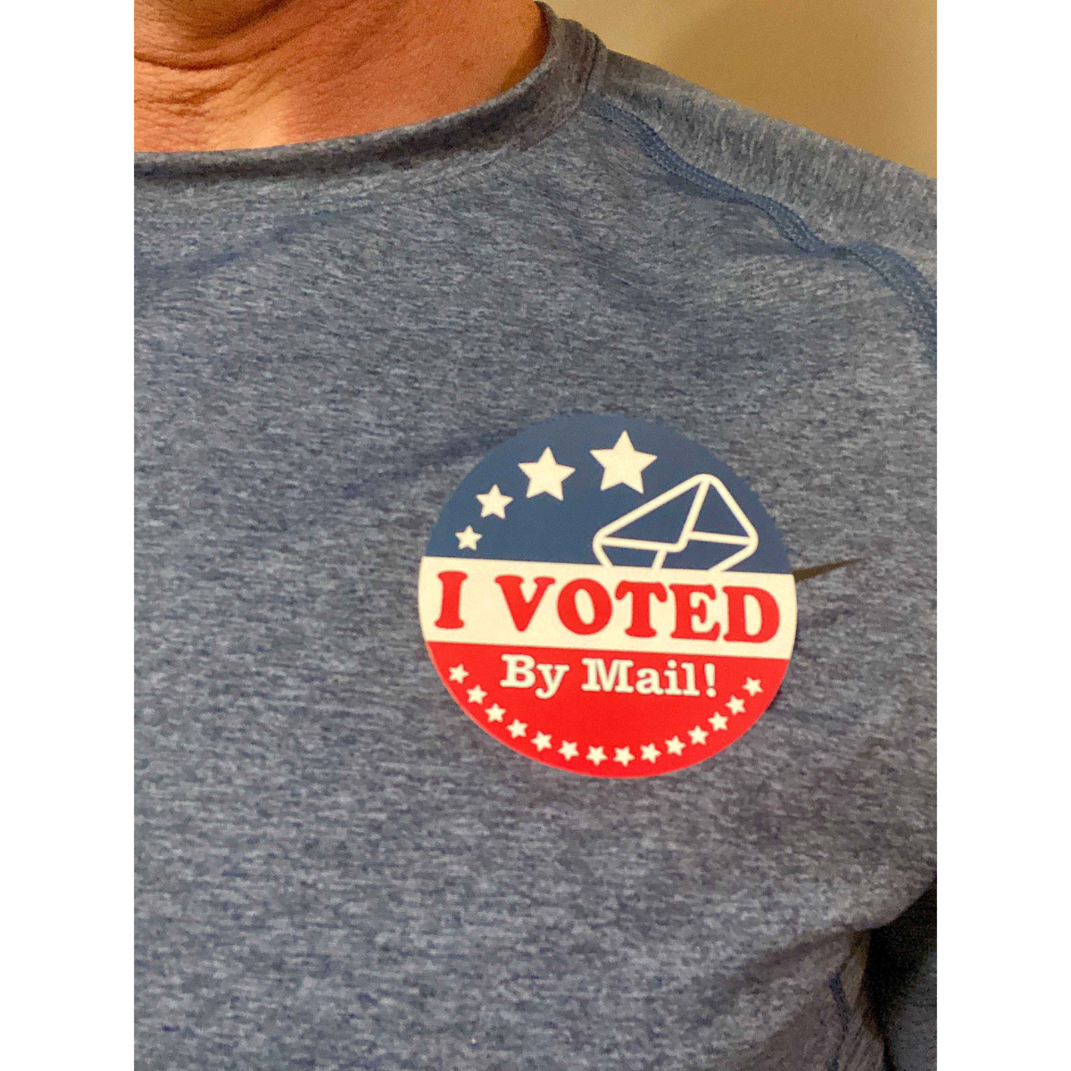 I Voted By Mail Stickers | 25 Semi-Gloss Stickers I Voted By Mail Stickers | 25 Semi-Gloss Stickers