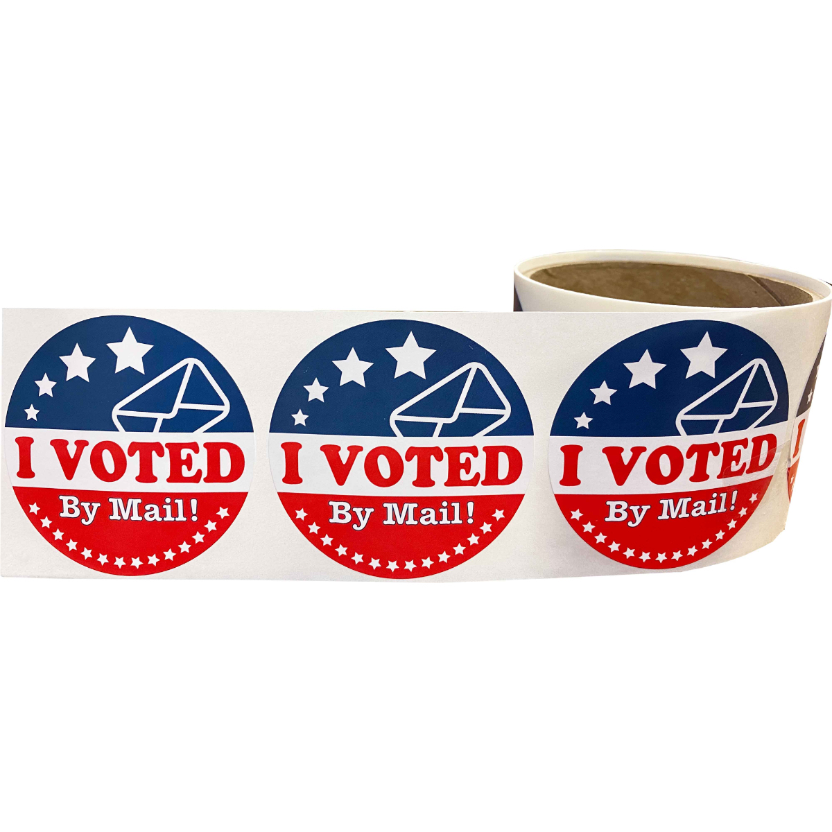 I Voted By Mail Stickers | 25 Semi-Gloss Stickers I Voted By Mail Stickers | 25 Semi-Gloss Stickers