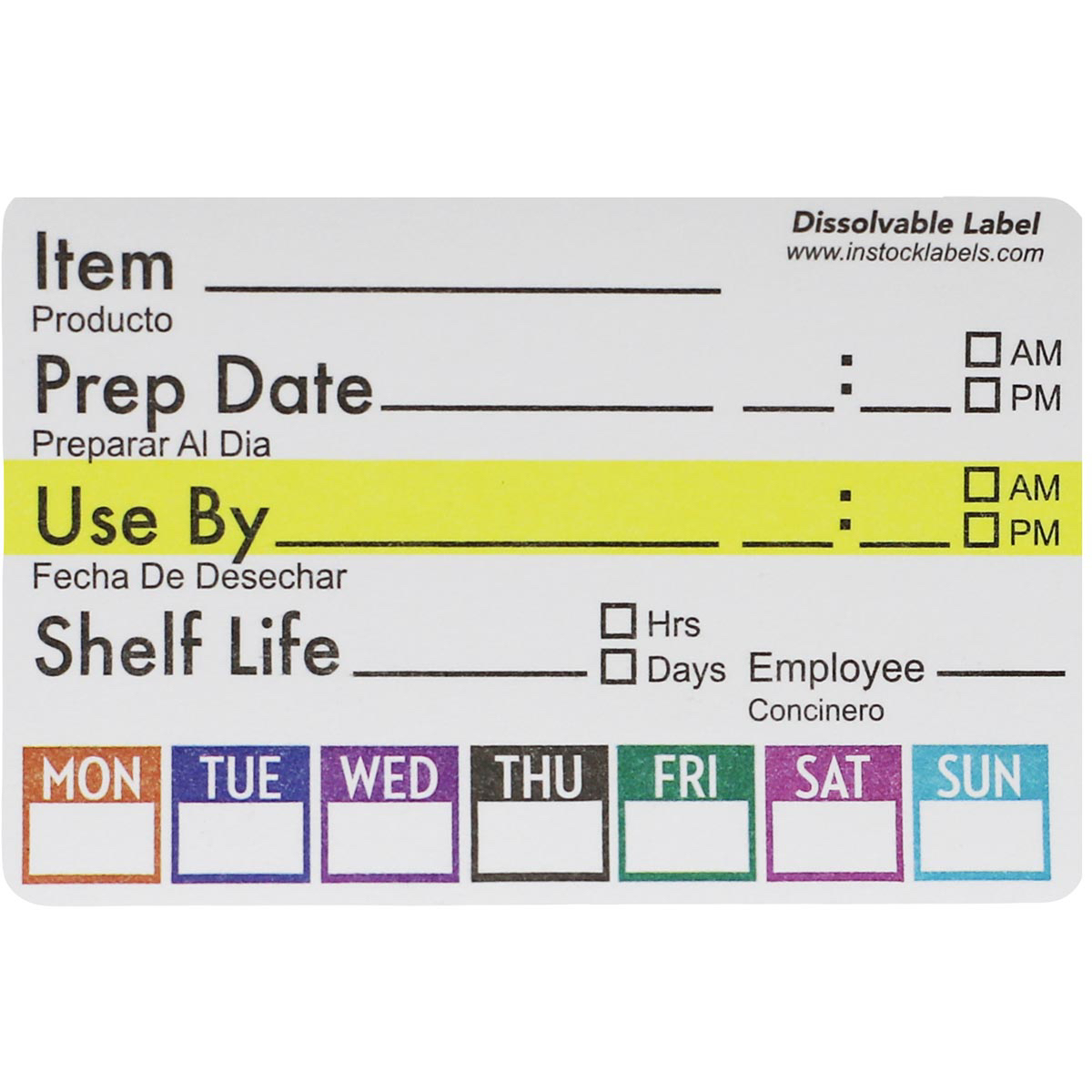2 x 3" Dissolvable Universal Prep New Design Labels 2 x 3" Dissolvable Universal Prep New Design Labels