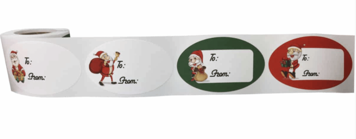 holiday stickers