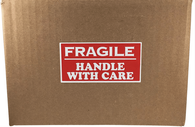 fragile stickers