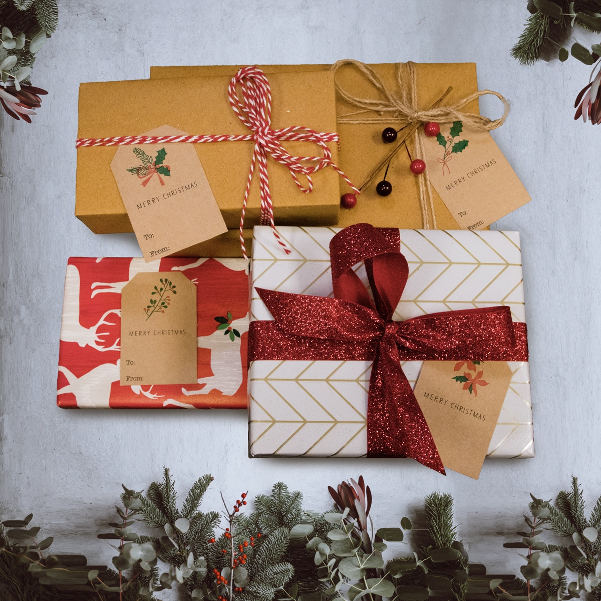 Christmas Farm Animals Adhesive Gift Tags Qty 100 Christmas Farm Animals Adhesive Gift Tags Qty 100