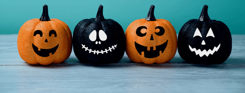 Halloween Pumpkins Decorated Pumpkins
