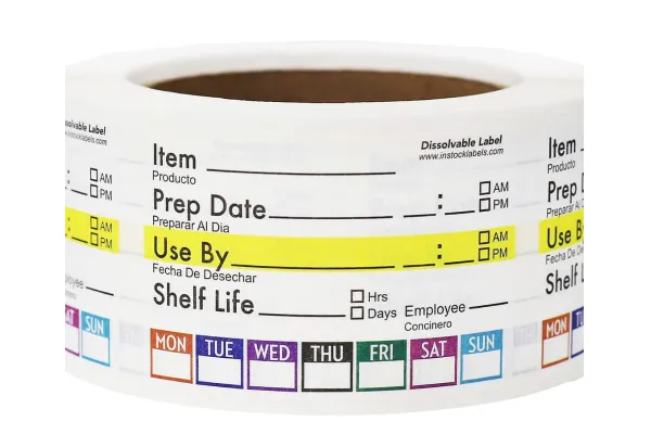 Dissolvable Labels